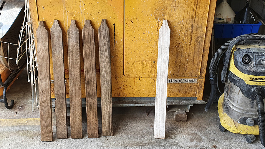 Fence Pickets   Painting Process